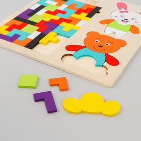 

Набор головоломок «Пазл + животные» 0,5×30×30 см