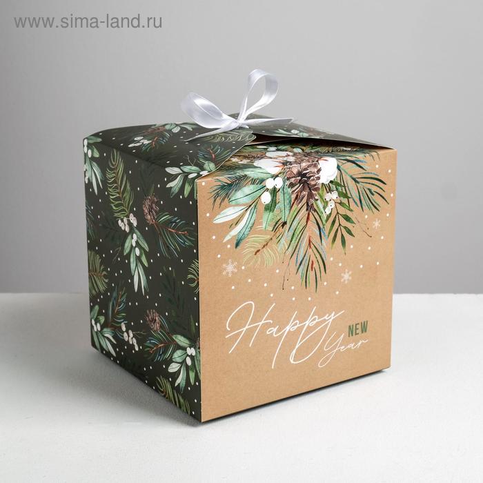 Складная коробка «Волшебство», 18 × 18 × 18 см коробка складная счастье 10 × 18 см