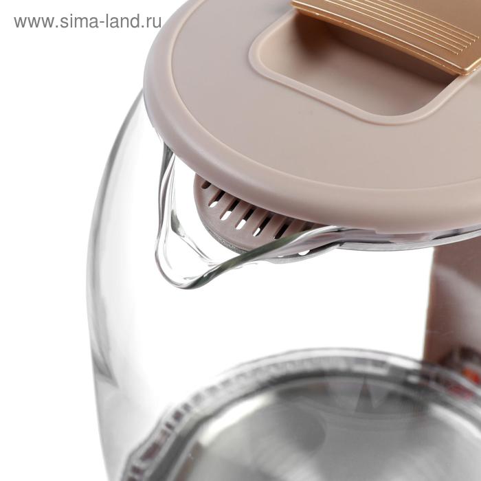 

Чайник электрический Sakura SA-2709CW, стекло, 1.8 л, 1800 Вт, бежевый