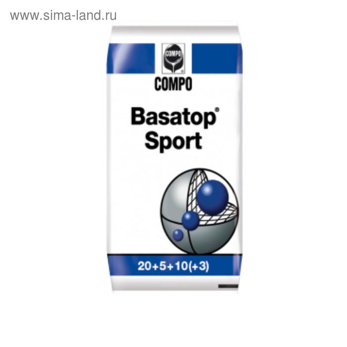 Комплексное гранулированное удобрение для газонов Basatop Sport Compo, 25 кг