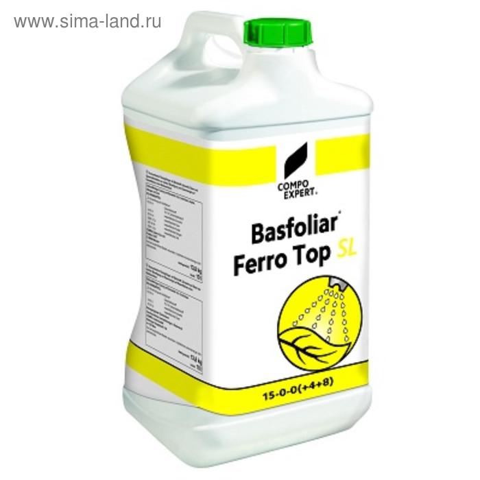 Жидкое органо-минеральное удобрение для газонов Basfoliar Ferro Top SL Compo, 10 л