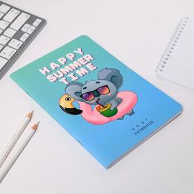 

Тетрадь софт тач А5, 40 листов Happy summer time