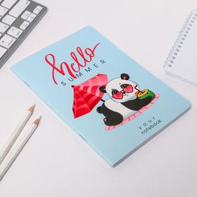 

Тетрадь софт тач А5, 40 листов Hello, summer