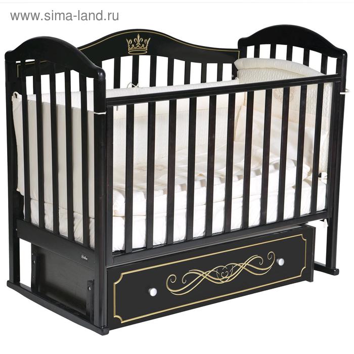 

Кровать детская Bellini Silvia Elite автостенка, универсальный маятник, цвет шоколад