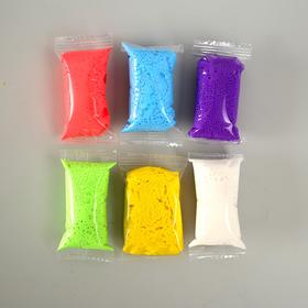Лёгкий пластилин с ковриком для лепки (6 цветов) от Сима-ленд