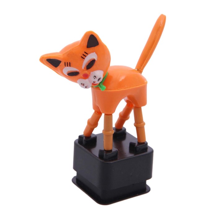 Дергунчик "Животное на подставке", МИКС