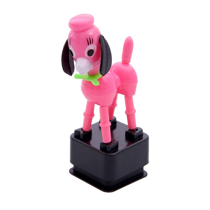 Дергунчик "Животное на подставке", МИКС