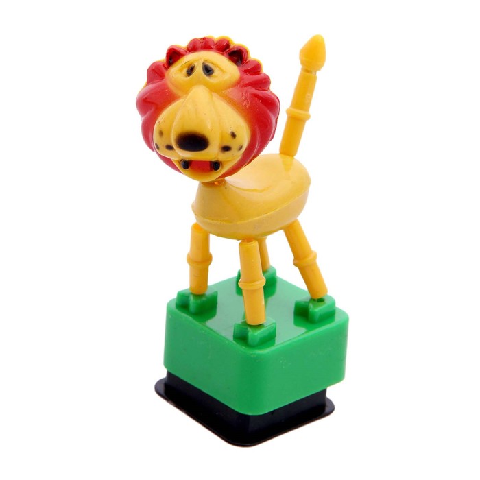 Дергунчик "Животное на подставке", МИКС