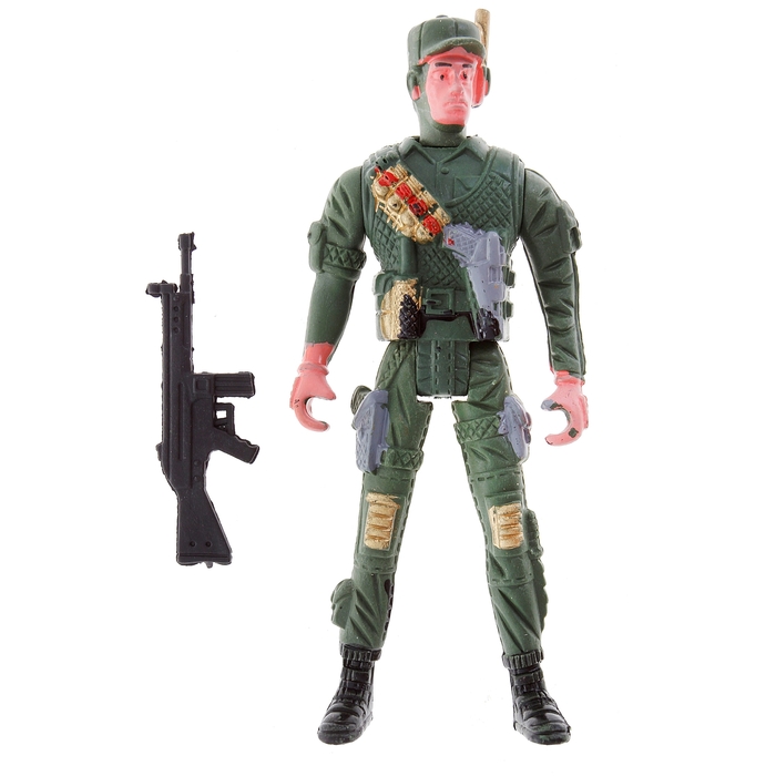 Фигурка солдатика "Рядовой", МИКС