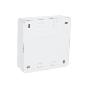 

Розетка TDM "Ладога" 2П+3, 16 A, IP20, четырехместная, открытая, белая