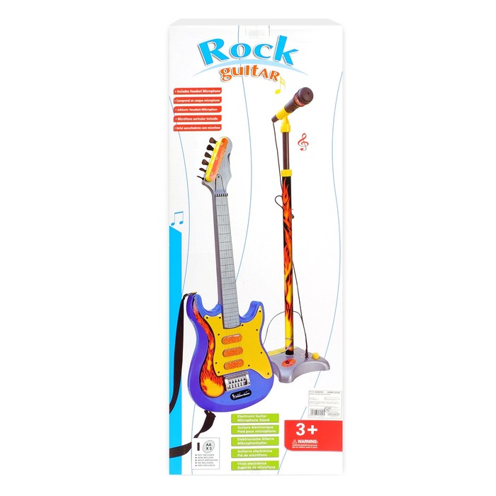 Музыкальная установка «Рок-н-ролл-3»: гитара и микрофон