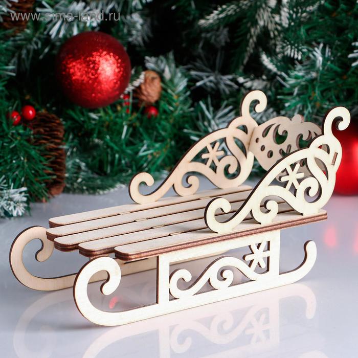 фото Сувенир "санки", 27х12х14 см