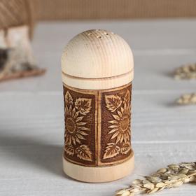 

Солонка "Бабочка" (СОЛЬ), 4х9 см, береста