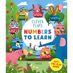 

English Books. Numbers To Learn (Учим числа. Книжка с клапанами)