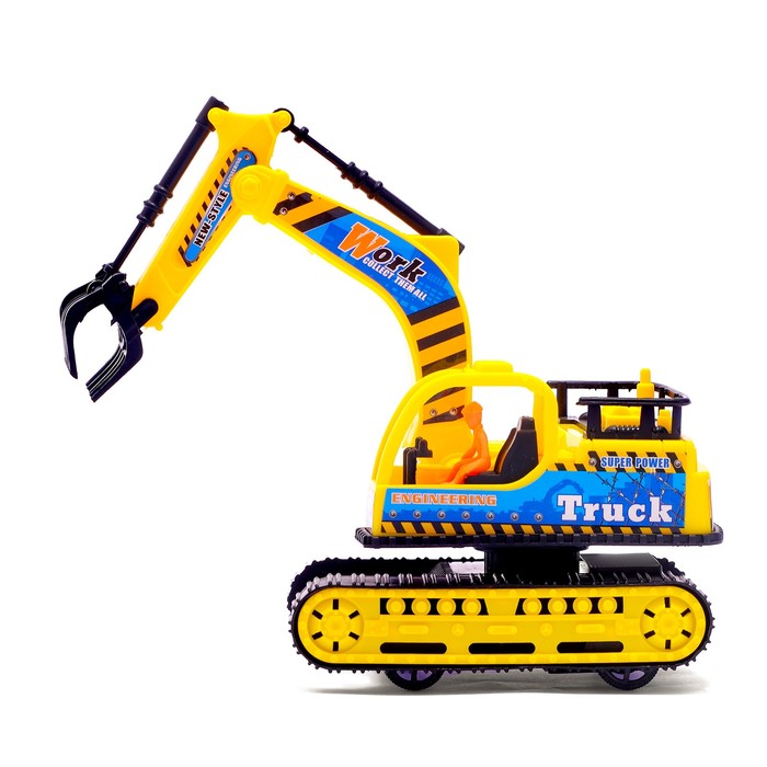 Трактор инерционный "Экскаватор", цвета МИКС