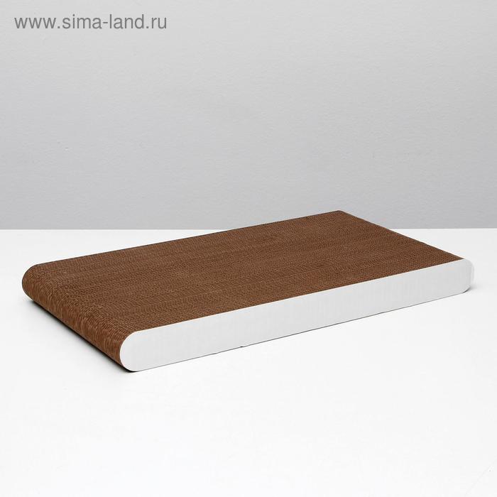 Когтеточка картонная Пижон FLAT maxi, 56 х 30 х 5 см