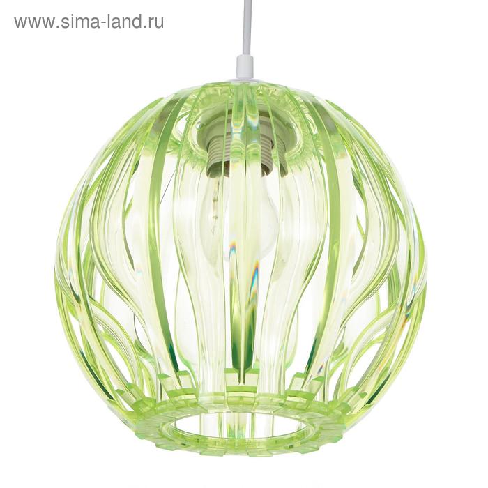

Светильник BayerLux 8330/1, 1хЕ27 15Вт, зеленый 23х21+60 см