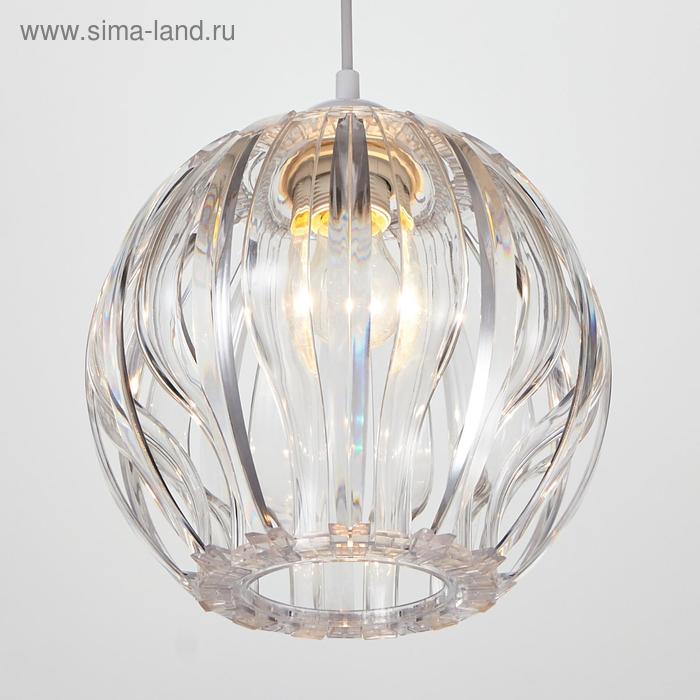 

Светильник BayerLux 8330/1, 1хЕ27 15Вт, прозрачный 23х21+60 см