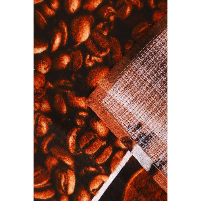 фото Полотенце вафельное domovita «кофе», 45х60 см