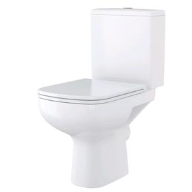 

Унитаз компакт Cersanit COLOUR CLEAN ON 011, 3/5, прямой выпуск, с микролифтом easy-off