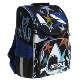 

Ранец Стандарт Grizzly RAm-085, 33 х 25 х 13 см, + мешок для обуви