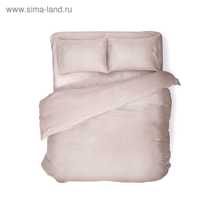 

КПБ 1, 5 сп, размер 180×215 см, 148×215 см, 70×70 см - 2 шт, praline