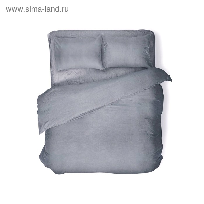 

КПБ 1, 5 сп, размер 180×215 см, 148×210 см, 50×70 см - 2 шт, silver