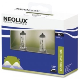 

Лампа автомобильная 12V H7 55W PX26d Neolux LONG LIFE, 2 шт, N499LL-2SCB
