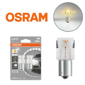 

Лампа светодиодная Osram P21W BAU15s LED STANDART AMBER блистер, 2 шт, 12V 7459YE-02B