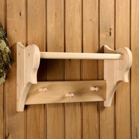 

Полка-вешалка, 3 крючка 44,5х28х18,5 см