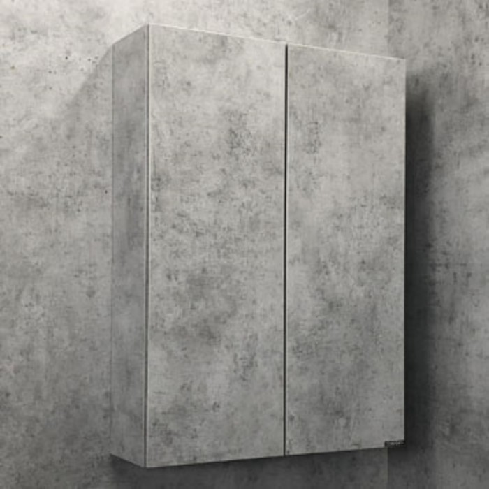 Шкаф подвесной COMFORTY «Осло-60», бетон светлый цена и фото