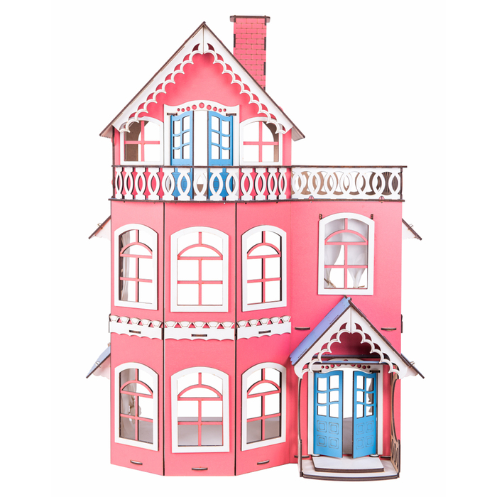 lanaland кукольный домик николь w06a218 черный Кукольный домик «Николь»