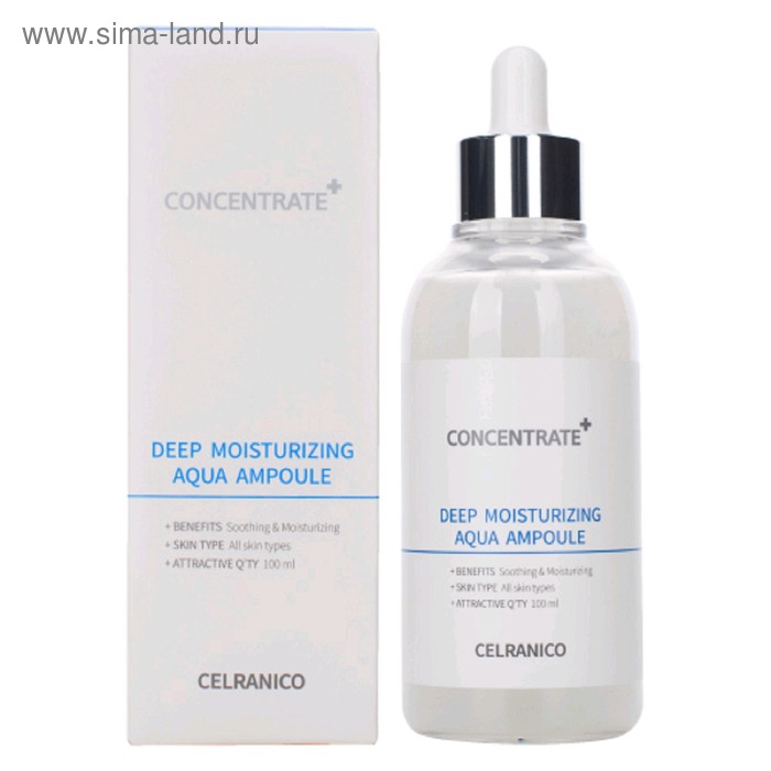

Ампульная сыворотка для лица Celranico, увлажняющая, 100 мл