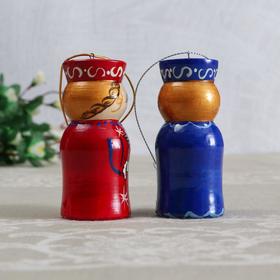 

Подвеска "Барыня" 8,5 см, ручная роспись, микс