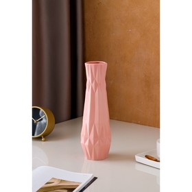 

Ваза керамическая "Линда", настольная, розовая, 31 см
