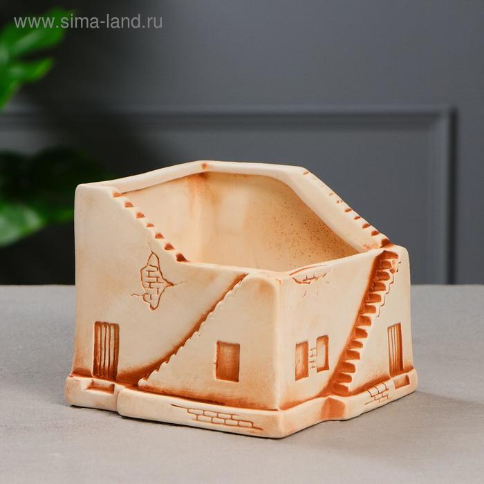 Кашпо Южный домик керамика 12 л 315₽