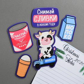 

Набор магнитов «Снимай сливки в Новом году»