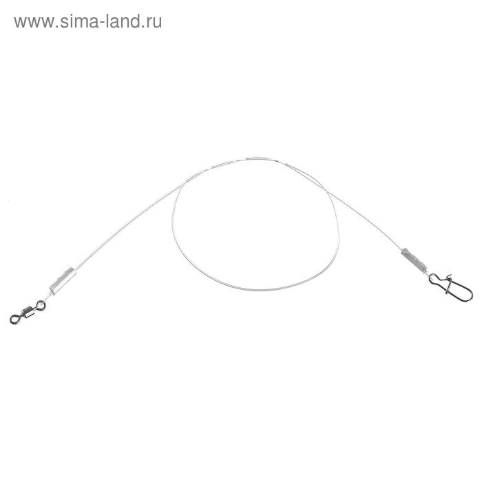 

Поводок флюорокарбоновый, диаметр 0.4 мм, тест 8.5 кг, 30 см, 3 шт.