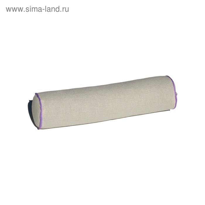 фото Подушка «валик лаванда», размер 40 × 10 см, лузга гречихи smart textile