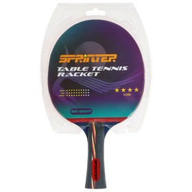 Ракетка для игры в настольный тенис Sprinter 4****, для опытных игроков