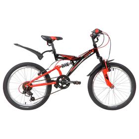 

Велосипед 20" Novatrack Dart, 2020, 6 скоростей, цвет черный