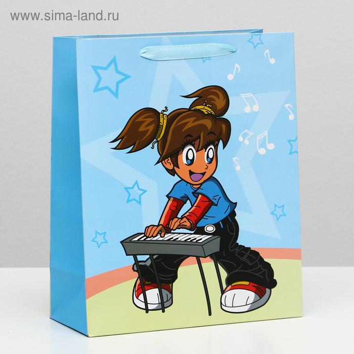 Пакет ламинированный, 26 x 32 x 12 см