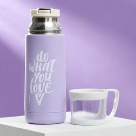 

Термос "Do what you love", 350 мл, сохраняет тепло 8 ч