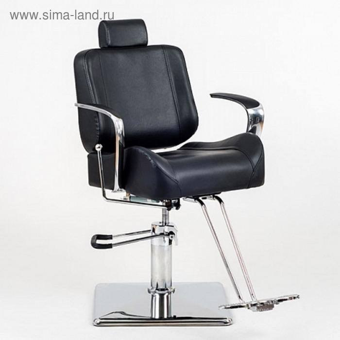Кресло для барбершопа SD-6266 гидравлика, цвет чёрный