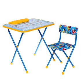 Комплект детской мебели «Познайка. Азбука» складной, цвета стула МИКС Ош