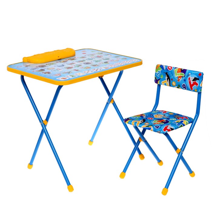 Комплект детской мебели «Познайка. Азбука» складной, цвета стула МИКС набор детской складной мебели lanson goods единорог
