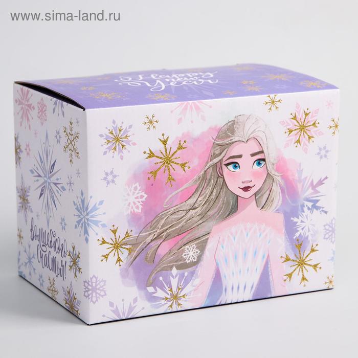 

Коробка подарочная складная "Happy new year", Холодное сердце, 20 x 15 x14 см