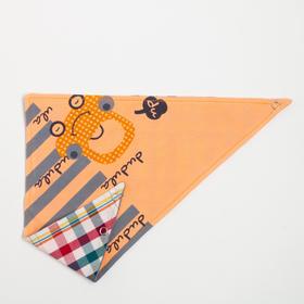 

Косынка-нагрудник, цвет персиковый, размер S