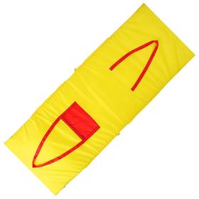 Сумка - коврик для спорта и отдыха 2 в 1, цвет жёлтый Ош