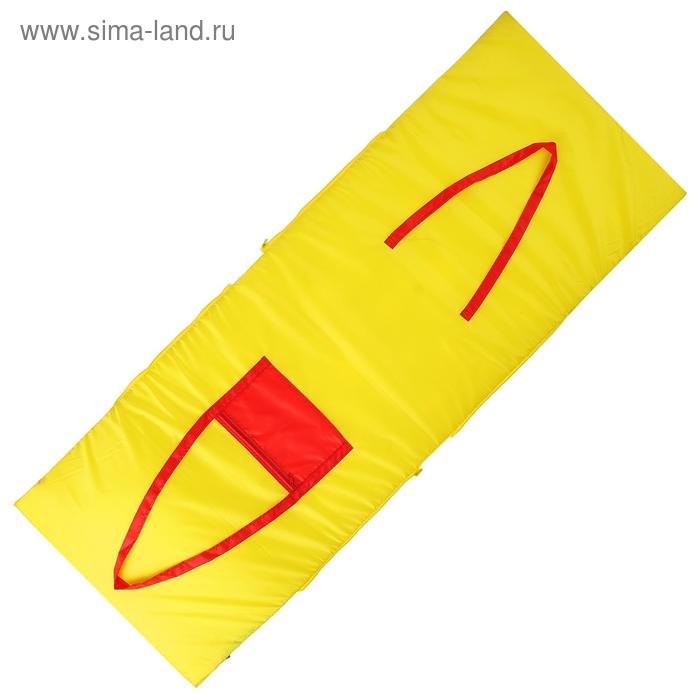 фото Сумка - коврик для спорта и отдыха 2 в 1, цвет жёлтый onlitop